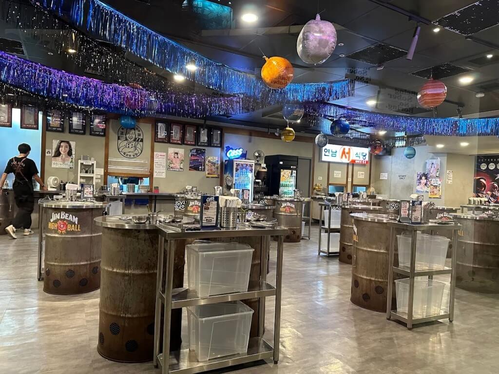 You are currently viewing 新村站著吃烤肉台中店攻略｜PARK2草悟道現場排隊鐵桶站吃韓式烤肉體驗